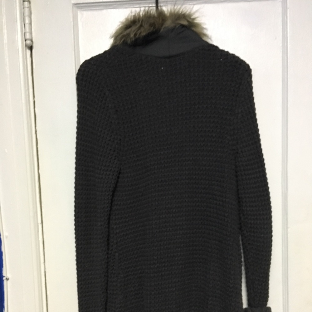 Long fur sweater size Med smoke free home